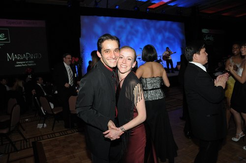 HSDC dancers Pablo Piantino and Penny Saunders on the dance floor