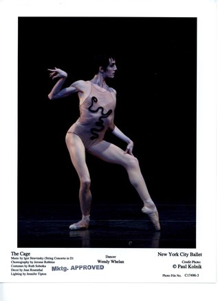 Wendy Whelan in <i>The Cage</i>