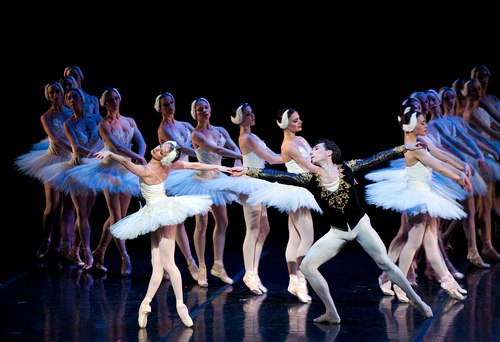 Boston Ballet in Swan Lake Larissa Ponomarenko and Roman Rykine