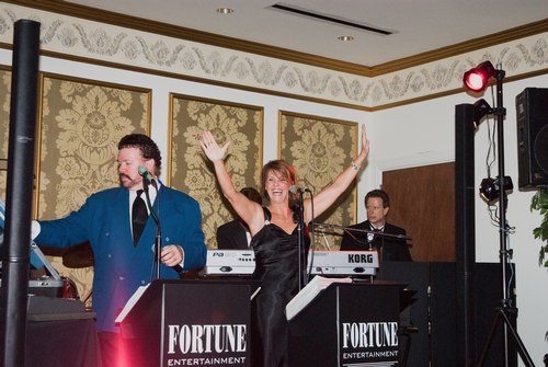 Fortune Entertainment, the evening's live band