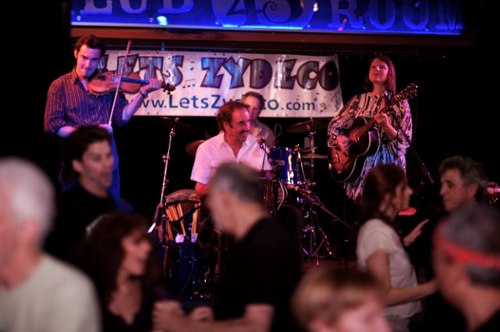 The world renowned SAVOY CAJUN BAND playing at Connollys, with Cajun dancing in the forefront.