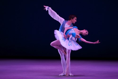Artjom Maksakov (Estonia) and partner Olga Malinovskaya (Russia).  Both won Bronze at the 2009 New York International Ballet Competition.