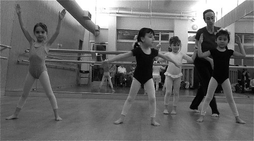Rachael Kosch teaches a Creative Dance Class at the Martha Graham School